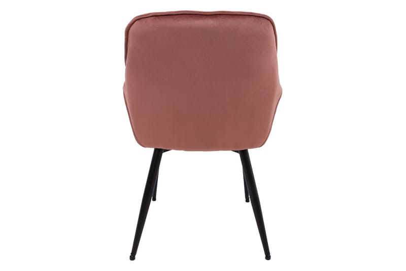 Tuoli Brita 61x57x83 cm Vaaleanpunainen - Huonekalut - Tuoli & nojatuoli - Ruokapöydän tuolit