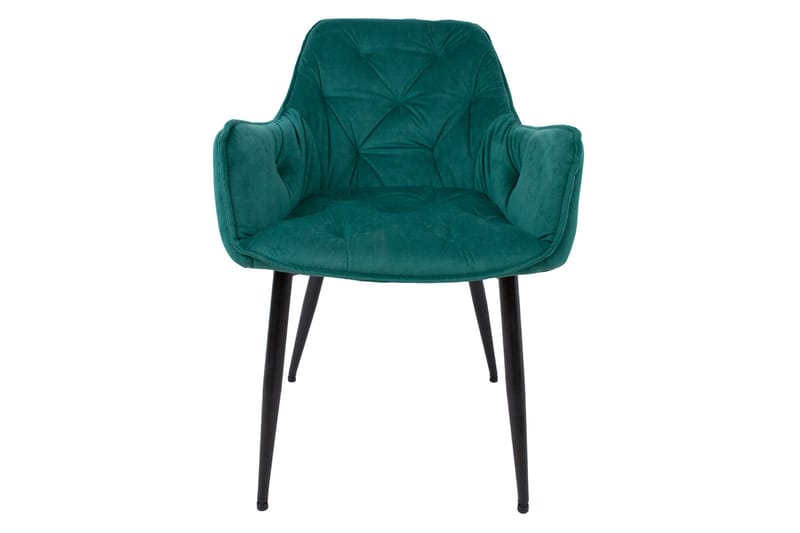 Tuoli Brita 61x57x83 cm Vihreä - Huonekalut - Tuoli & nojatuoli - Ruokapöydän tuolit