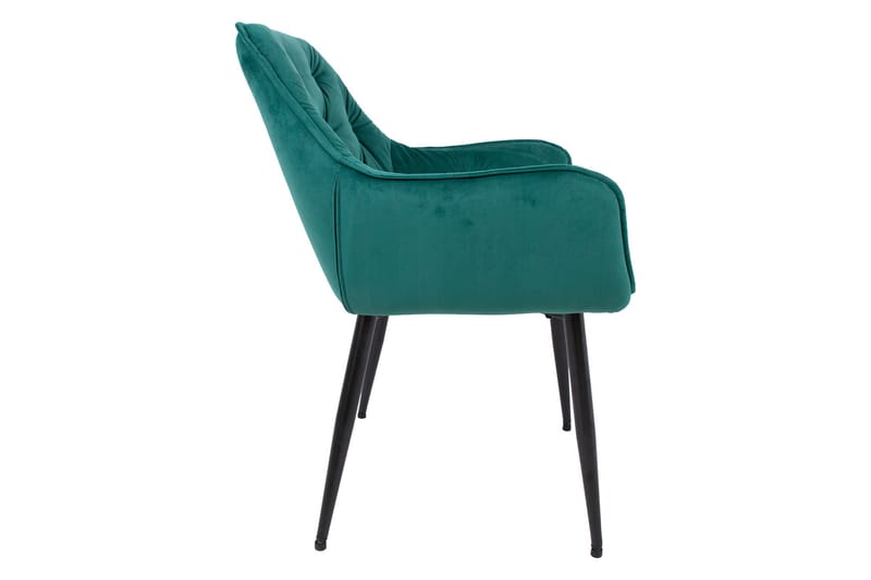 Tuoli Brita 61x57x83 cm Vihreä - Huonekalut - Tuoli & nojatuoli - Ruokapöydän tuolit