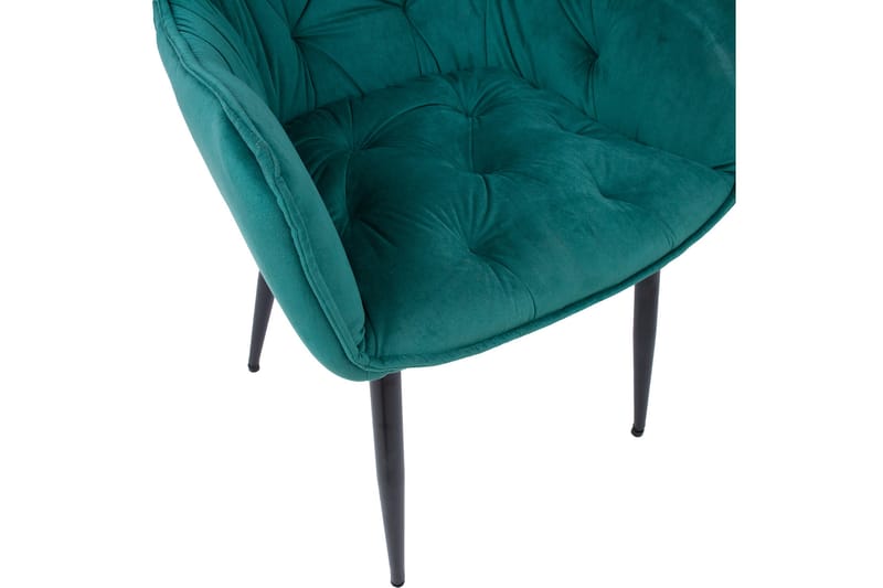 Tuoli Brita 61x57x83 cm Vihreä - Huonekalut - Tuoli & nojatuoli - Ruokapöydän tuolit