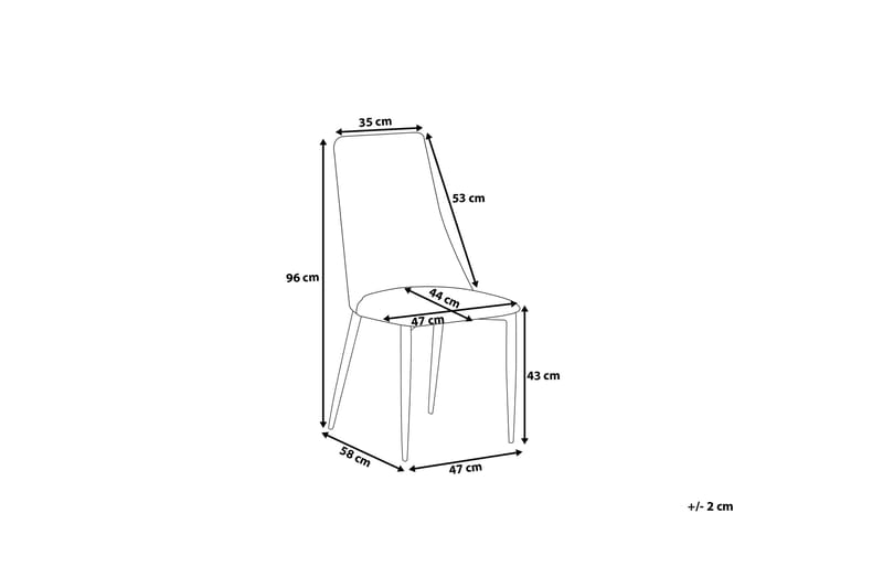 Tuoli Clayton 2:n setti - Huonekalut - Tuoli & nojatuoli - Ruokapöydän tuolit