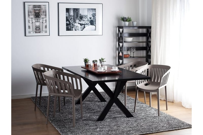 Tuoli Dallas 2 kpl - Beige - Huonekalut - Tuoli & nojatuoli - Ruokapöydän tuolit