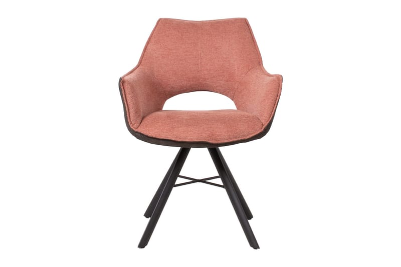 Tuoli Eddy Lohenpunainen/Tummanharmaa - Huonekalut - Tuoli & nojatuoli - Ruokapöydän tuolit