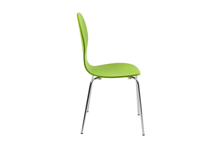 Tuoli Elisha - Lime/Kromi - Ruokapöydän tuolit