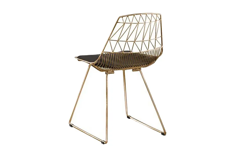 Tuoli Harlan 2:n setti - Kulta - Huonekalut - Tuoli & nojatuoli - Ruokapöydän tuolit