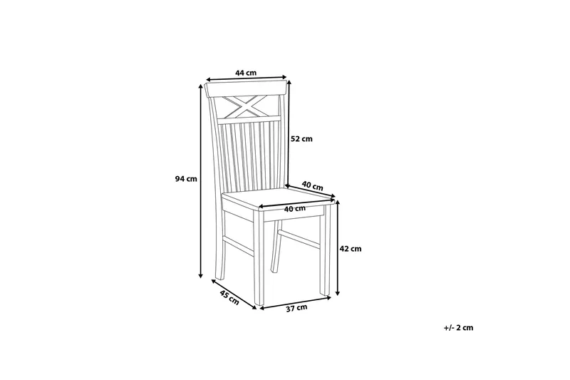 Tuoli Houston 2:n setti - Puu/Luonnonväri - Huonekalut - Tuoli & nojatuoli - Ruokapöydän tuolit