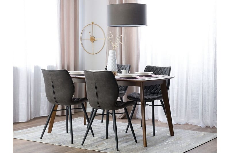 Tuoli Lisle 2:n setti - Harmaa - Huonekalut - Tuoli & nojatuoli - Ruokapöydän tuolit