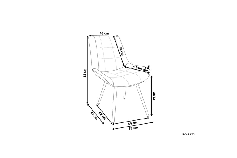 Tuoli Melrose 2:n setti - Huonekalut - Tuoli & nojatuoli - Ruokapöydän tuolit