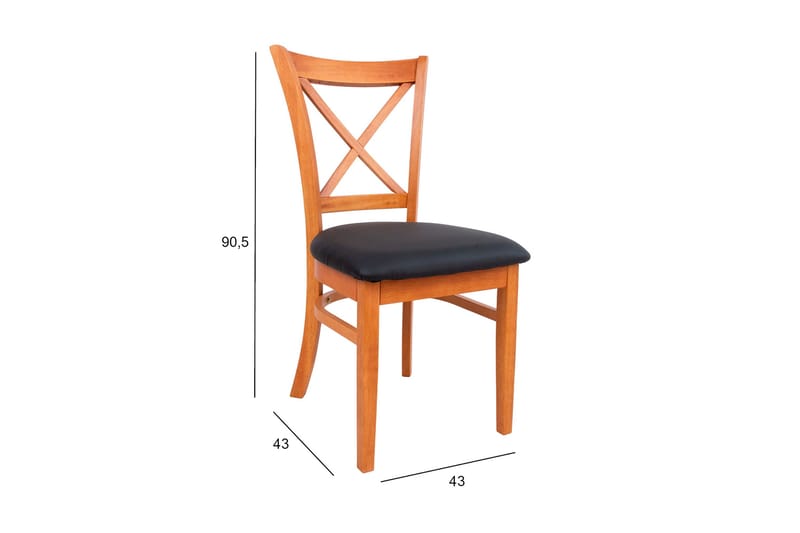 Tuoli MIX&MATCH Musta - Huonekalut - Tuoli & nojatuoli - Ruokapöydän tuolit