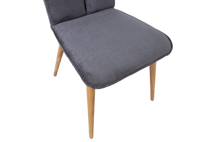 Tuoli Nova Tummanharmaa - Ruokapöydän tuolit - Meikkituoli - Käsinojallinen tuoli