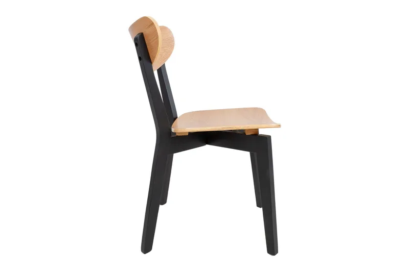 Tuoli Roxby Tammi/Musta - Huonekalut - Tuoli & nojatuoli - Ruokapöydän tuolit