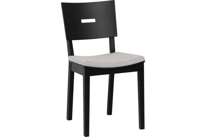 Tuoli Simple Musta/Harmaa - VOX - Ruokapöydän tuolit