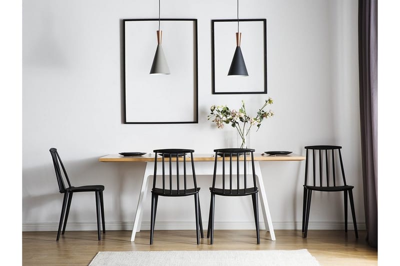 Tuoli Ventnor 2:n setti - Musta - Huonekalut - Tuoli & nojatuoli - Ruokapöydän tuolit