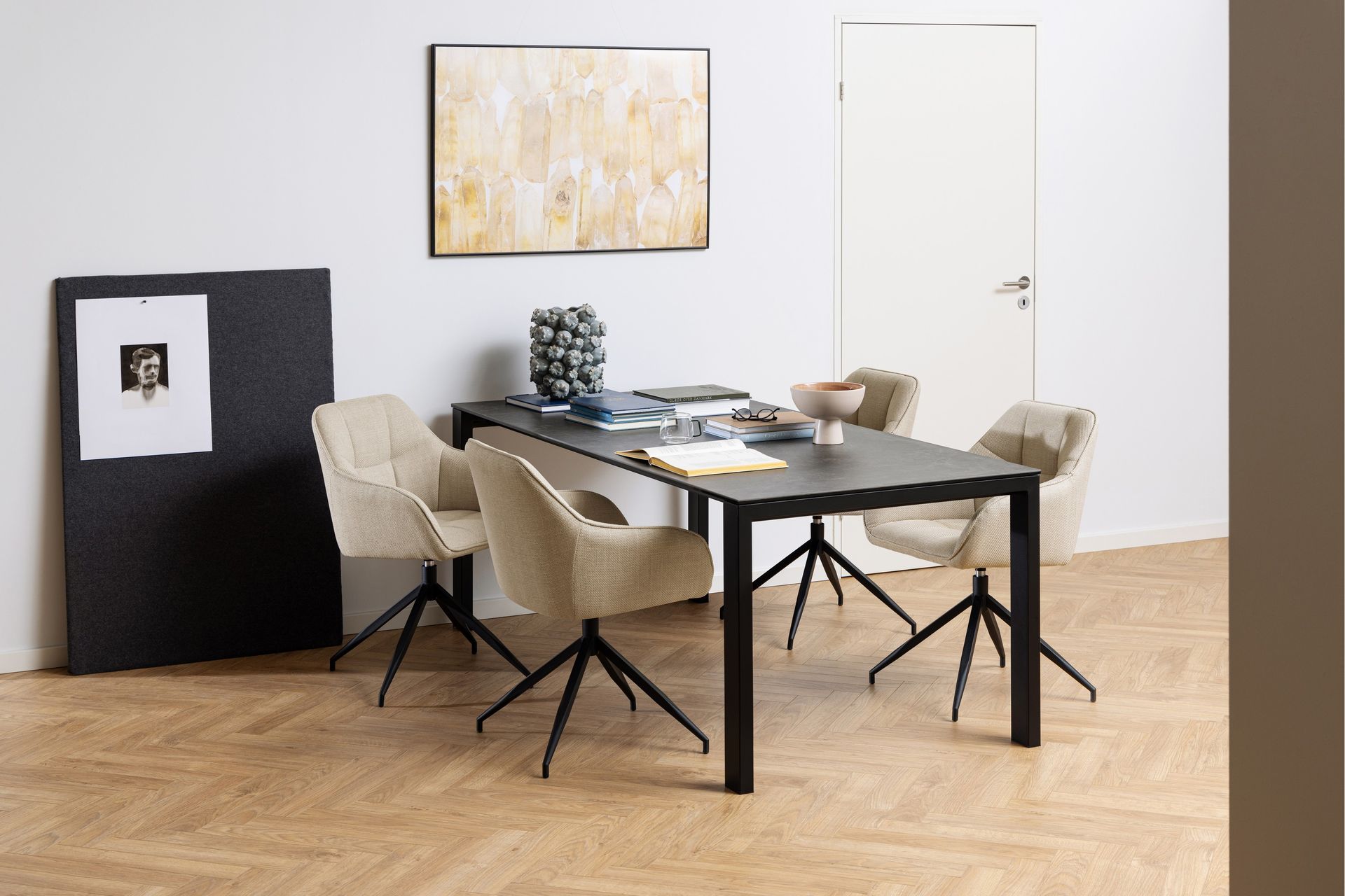 Tuoli Weatherly - Vaalea beige - Huonekalut - Tuoli & nojatuoli - Ruokapöydän tuolit