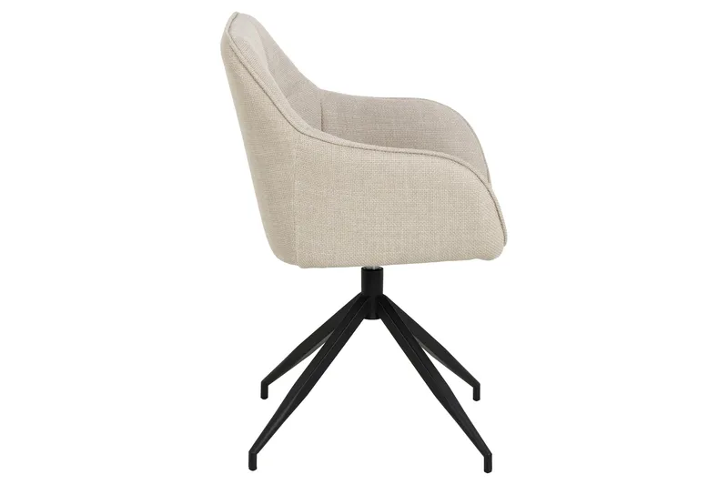 Tuoli Weatherly - Vaalea beige - Huonekalut - Tuoli & nojatuoli - Ruokapöydän tuolit