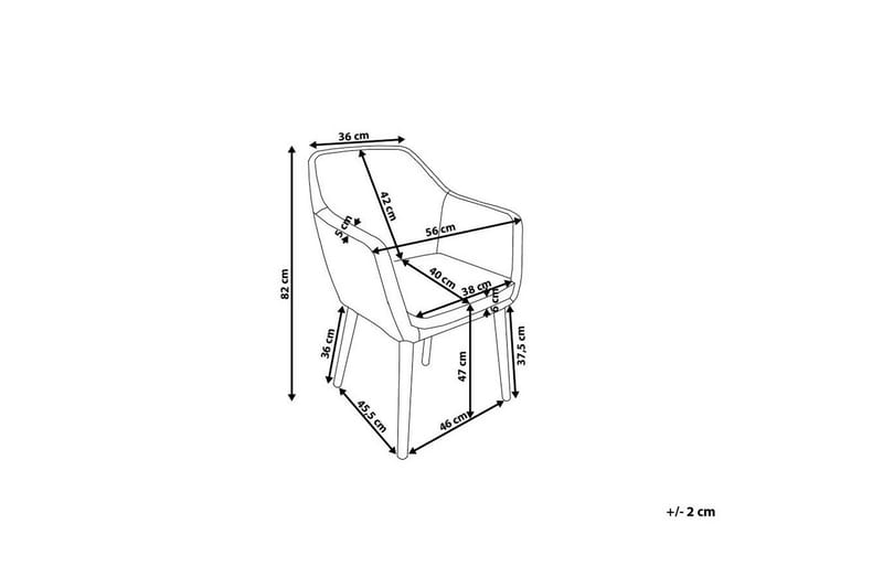 Tuoli Yorkville - Harmaa - Huonekalut - Tuoli & nojatuoli - Ruokapöydän tuolit