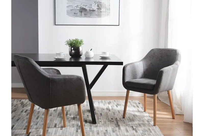 Tuoli Yorkville - Harmaa - Huonekalut - Tuoli & nojatuoli - Ruokapöydän tuolit