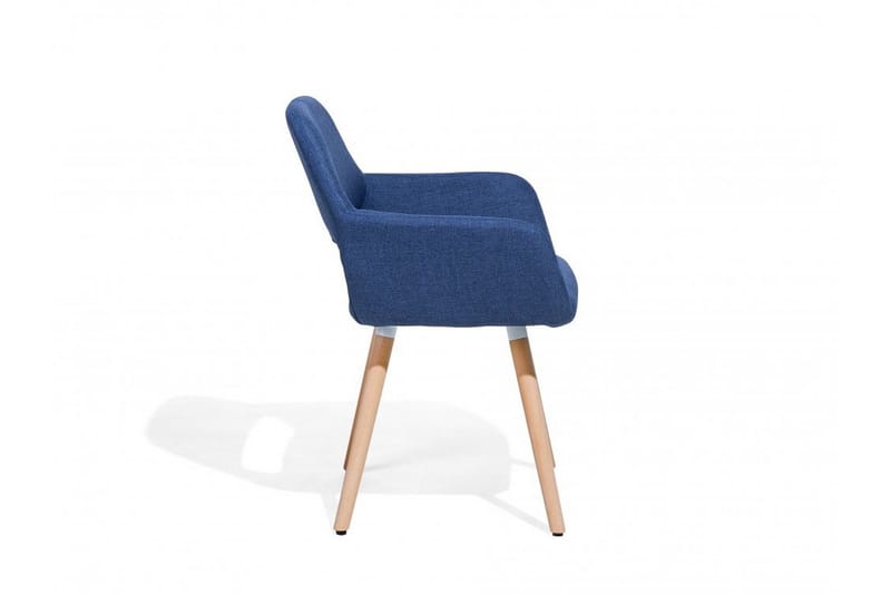 Tuoli Zikee 2-pak - Sininen - Huonekalut - Tuoli & nojatuoli - Ruokapöydän tuolit