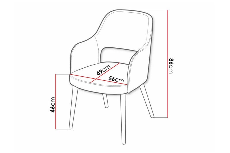 Uptown Matstol Beech - Huonekalut - Tuoli & nojatuoli - Ruokapöydän tuolit