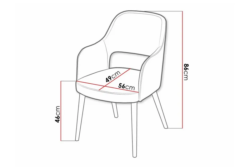 Uptown Matstol Beech - Huonekalut - Tuoli & nojatuoli - Ruokapöydän tuolit