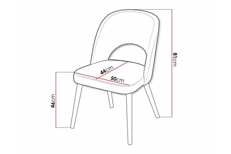 Uptown Matstol Black - Huonekalut - Tuoli & nojatuoli - Ruokapöydän tuolit