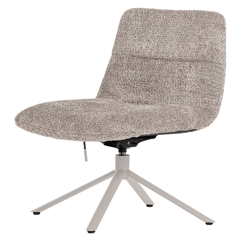 Säädettävä pyörivä nojatuoli Soren, Harmaa