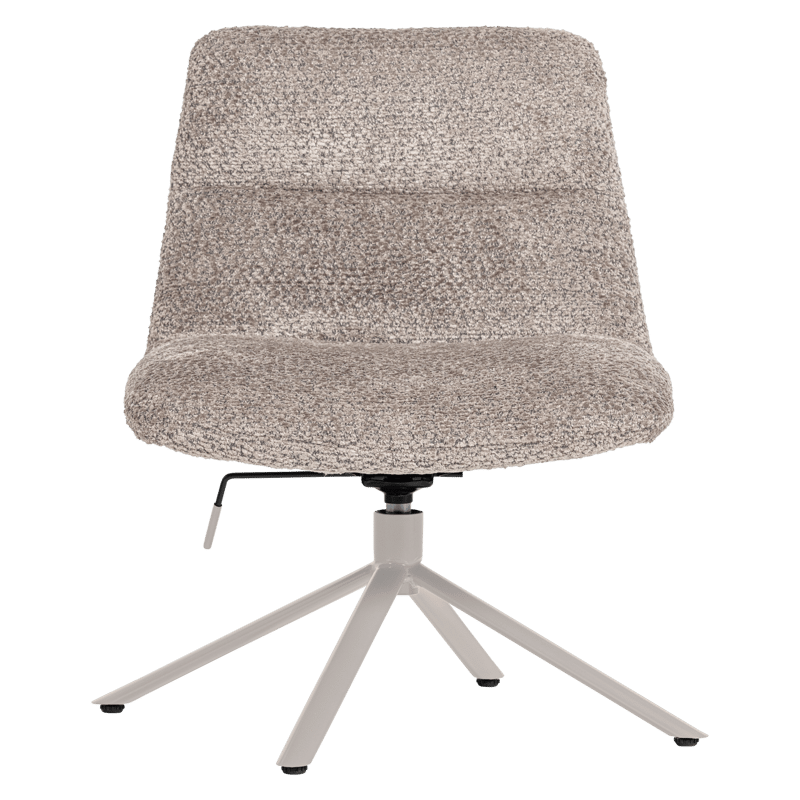 Säädettävä pyörivä nojatuoli Soren - Harmaa - Huonekalut - Tuoli & nojatuoli - Nojatuoli & lepotuoli