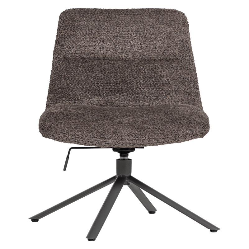 Säädettävä pyörivä nojatuoli Soren - Ruskea - Huonekalut - Tuoli & nojatuoli - Nojatuoli & lepotuoli