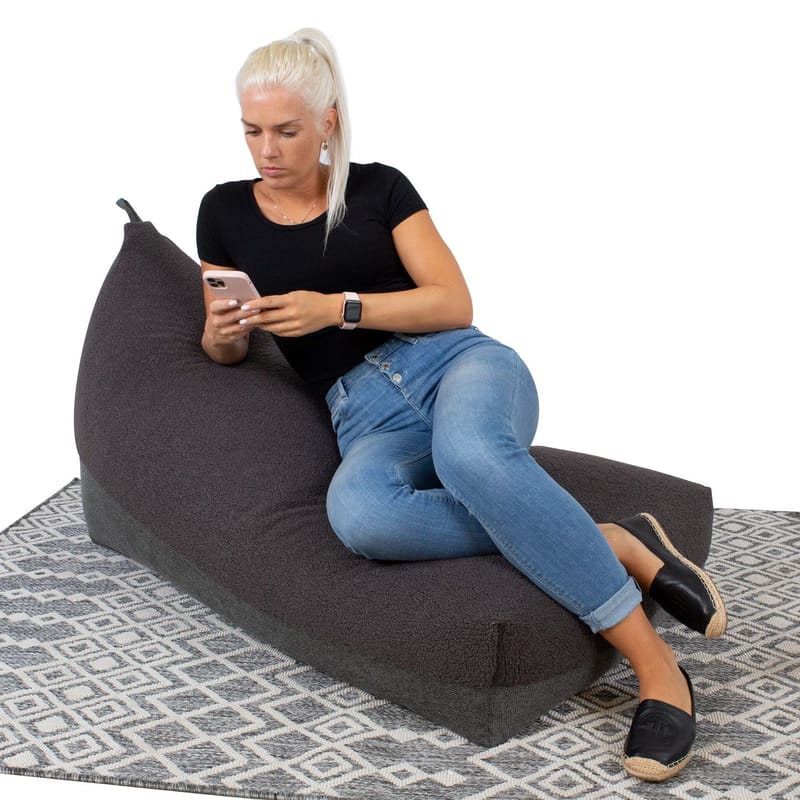 Säkkituoli Karmar Bag 130x80x20/70 cm - tummanharmaa - Huonekalut - Tuoli & nojatuoli - Säkkituoli