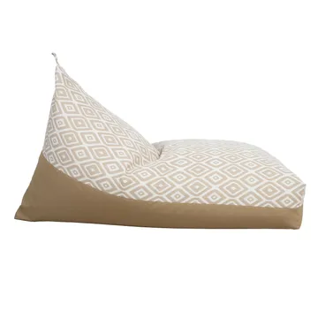 Säkkituoli Viknor 130x80x20/70 cm - beiget timantit/beige - Huonekalut - Tuoli & nojatuoli - Säkkituoli