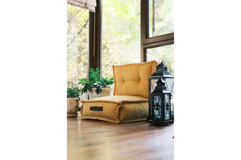 Istuintyyny Rambarose, 60 cm, Sinapinkeltainen