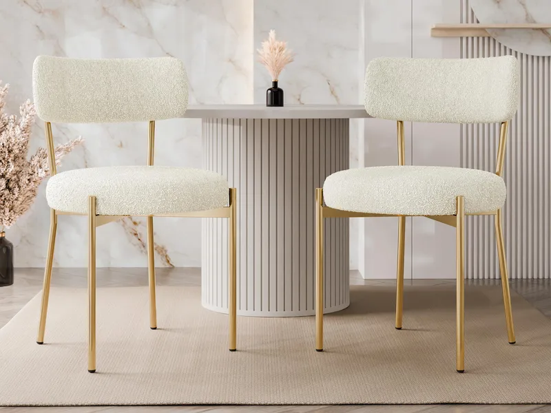 Salvenn Ruokatuoli 2-pakkaus - Beige - Huonekalut - Tuoli & nojatuoli - Ruokapöydän tuolit