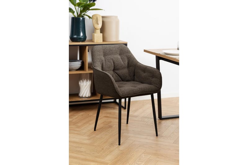 Samlar Käsinojatuoli - Harmaa - Huonekalut - Tuoli & nojatuoli - Ruokapöydän tuolit