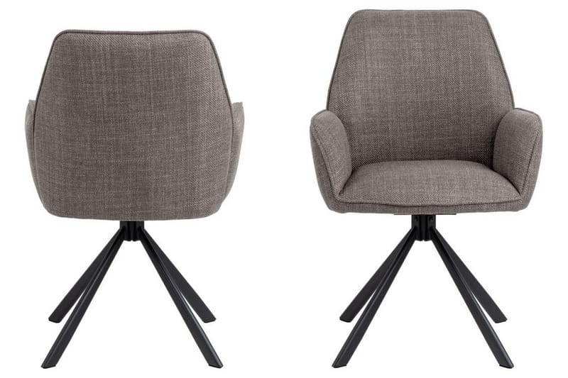 Sapana Käsinojatuoli - Ruskea - Huonekalut - Tuoli & nojatuoli - Ruokapöydän tuolit