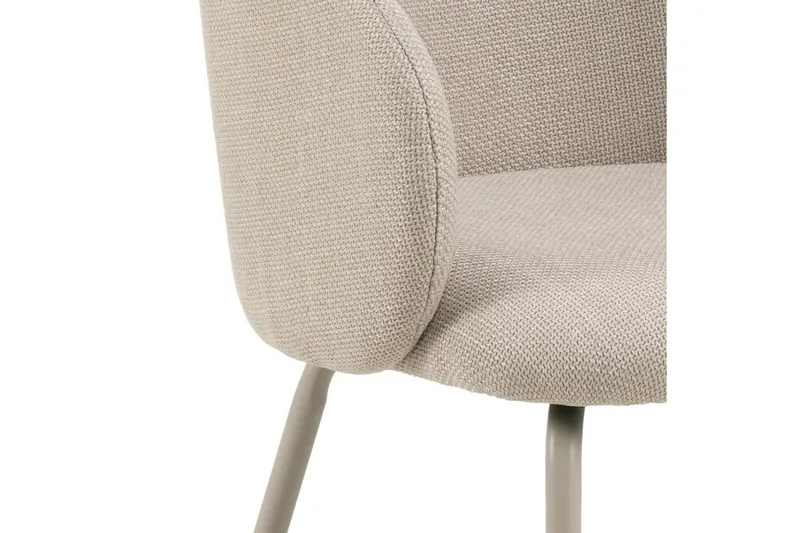 Sarad Käsinojatuoli - Beige - Huonekalut - Tuoli & nojatuoli - Ruokapöydän tuolit