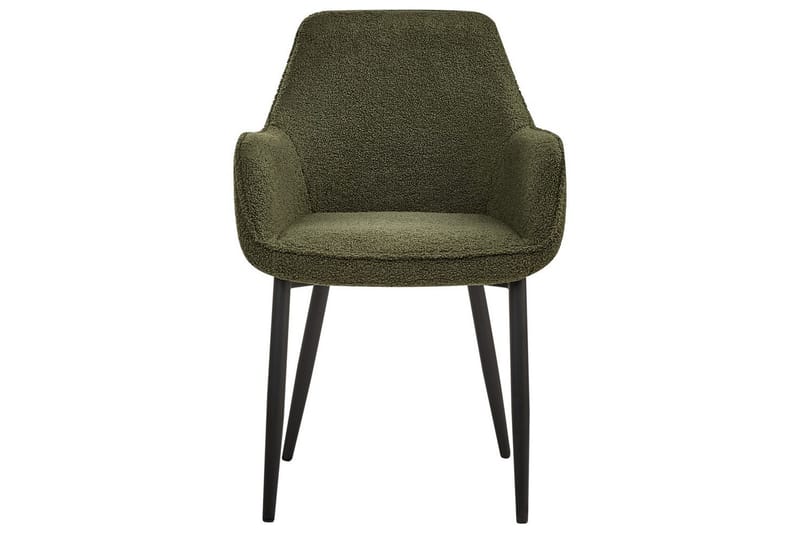 Sarja 2 ruokatuolia Alden - Vihreä, musta - Huonekalut - Tuoli & nojatuoli - Ruokapöydän tuolit
