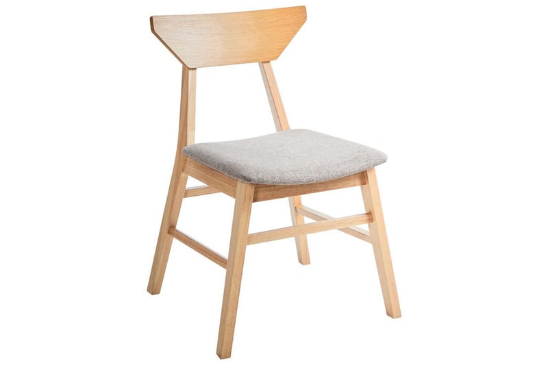 Sarja 2 ruokatuolia Hopkins - Ruskea, Taupe - Huonekalut - Tuoli & nojatuoli - Ruokapöydän tuolit