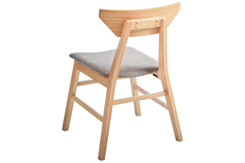 Sarja 2 ruokatuolia Hopkins - Ruskea, Taupe - Huonekalut - Tuoli & nojatuoli - Ruokapöydän tuolit