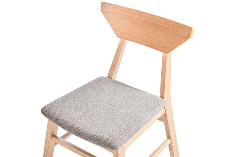 Sarja 2 ruokatuolia Hopkins - Ruskea, Taupe - Huonekalut - Tuoli & nojatuoli - Ruokapöydän tuolit