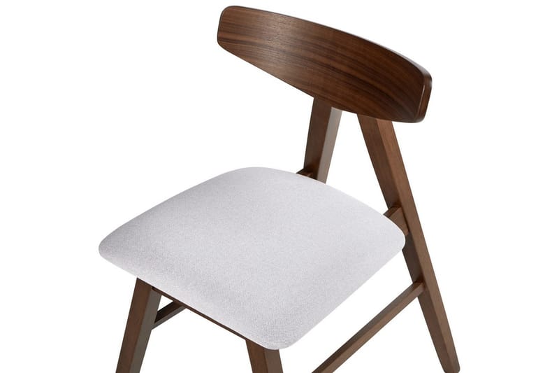 Sarja 2 ruokatuolia Lacota - Ruskea, Harmaa - Huonekalut - Tuoli & nojatuoli - Ruokapöydän tuolit