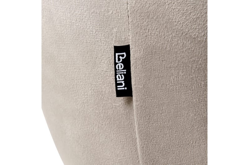 Sarja 2 ruokatuolia Loverna - Beige, kulta/Sametti, Beige, Kulta/Sametti, Beige, kulta/sametti - Huonekalut - Tuoli & nojatuoli - Ruokapöydän tuolit