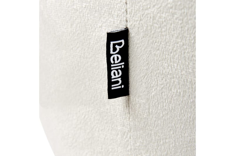 Sarja 2 ruokatuolia Loverna - Valkoinen, kulta/sametti, Valkoinen, kulta/Sametti - Huonekalut - Tuoli & nojatuoli - Ruokapöydän tuolit