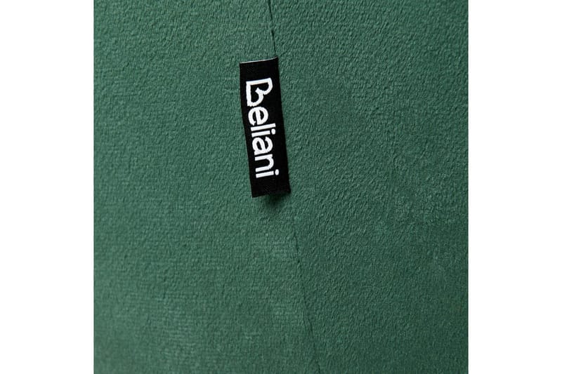 Sarja 2 ruokatuolia Loverna - Vihreä, kulta/Sametti - Huonekalut - Tuoli & nojatuoli - Ruokapöydän tuolit