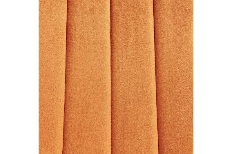 Sarja 4 ruokatuolia Kalispell - Oranssi, musta - Huonekalut - Tuoli & nojatuoli - Ruokapöydän tuolit