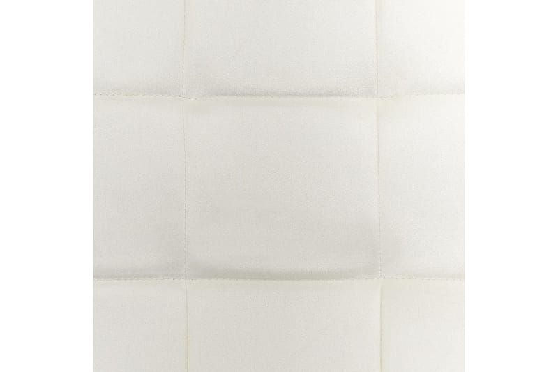 Sarja 4 ruokatuolia Powell - Valkoinen, Musta - Huonekalut - Tuoli & nojatuoli - Ruokapöydän tuolit