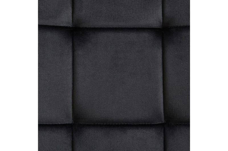 Sarja 4 ruokatuolia Powell - Musta - Huonekalut - Tuoli & nojatuoli - Ruokapöydän tuolit