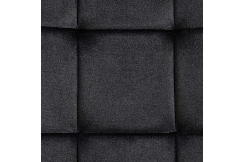 Sarja 4 ruokatuolia Powell - Musta - Huonekalut - Tuoli & nojatuoli - Ruokapöydän tuolit