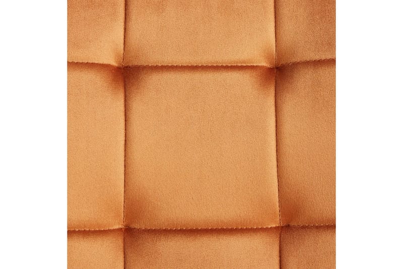 Sarja 4 ruokatuolia Powell - Oranssi, musta - Huonekalut - Tuoli & nojatuoli - Ruokapöydän tuolit