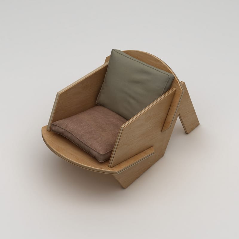 Satira Korvatuoli - Luonnonpuu - Huonekalut - Tuoli & nojatuoli - Nojatuoli & lepotuoli