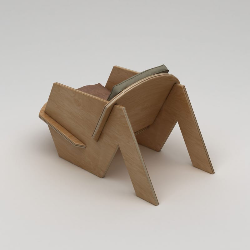 Satira Korvatuoli - Luonnonpuu - Huonekalut - Tuoli & nojatuoli - Nojatuoli & lepotuoli